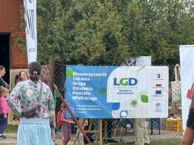 Uczestnicy przy Ranczu Ogród Dom