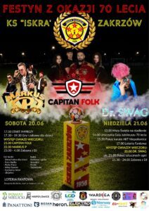 Plakat festynu KS ISKRA