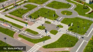 Wizualizacja miasteczka rowerowego
